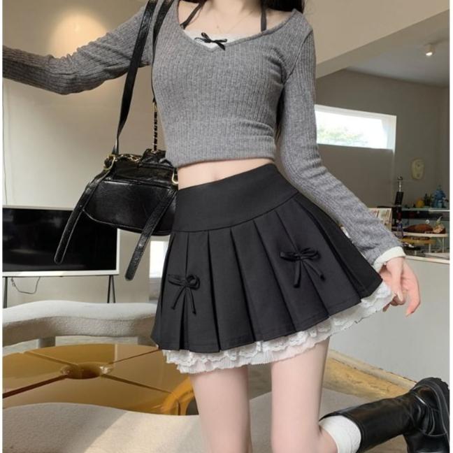 Women's Summer Bow Skirt hoozimstyle.com