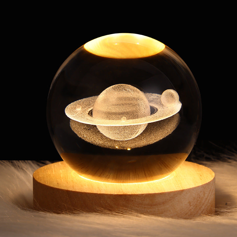 3D Planetary Design Night Lamp