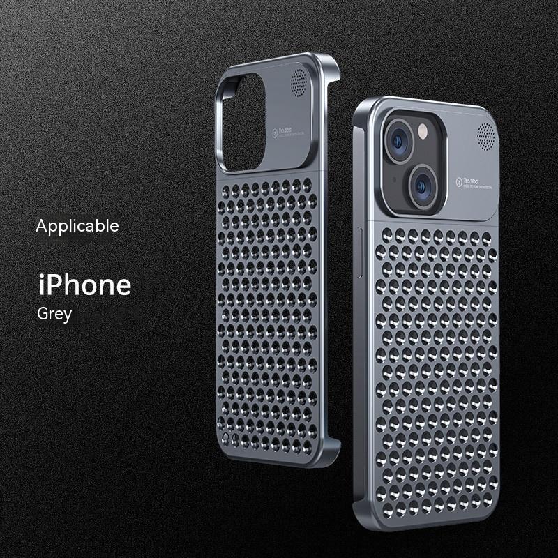 Aluminum Alloy Aromatherapy Mobile Phone Case