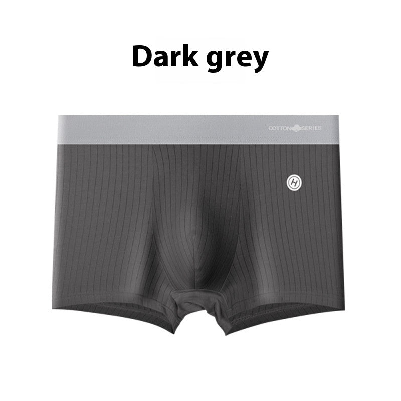 Men's Antibacterial Seamless Cotton Underwear