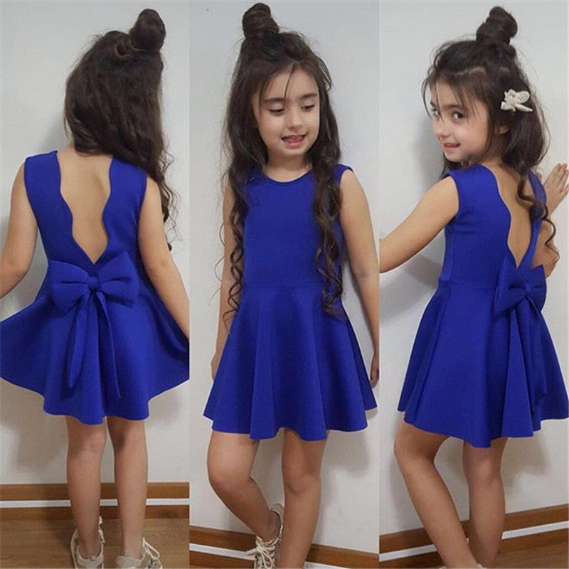 Adorable Baby Girls' Sleeveless Dress