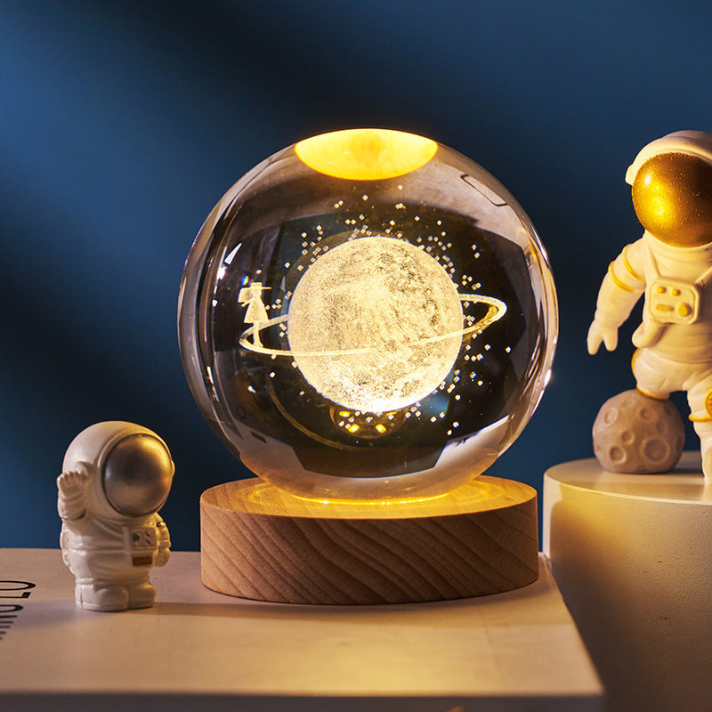 3D Planetary Design Night Lamp