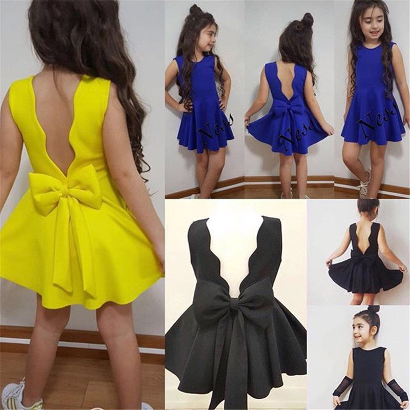 Adorable Baby Girls' Sleeveless Dress