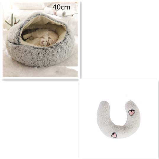 Pet Dog And Cat Bed Round