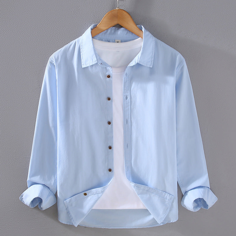 Casual Cotton Long Sleeve Shirt