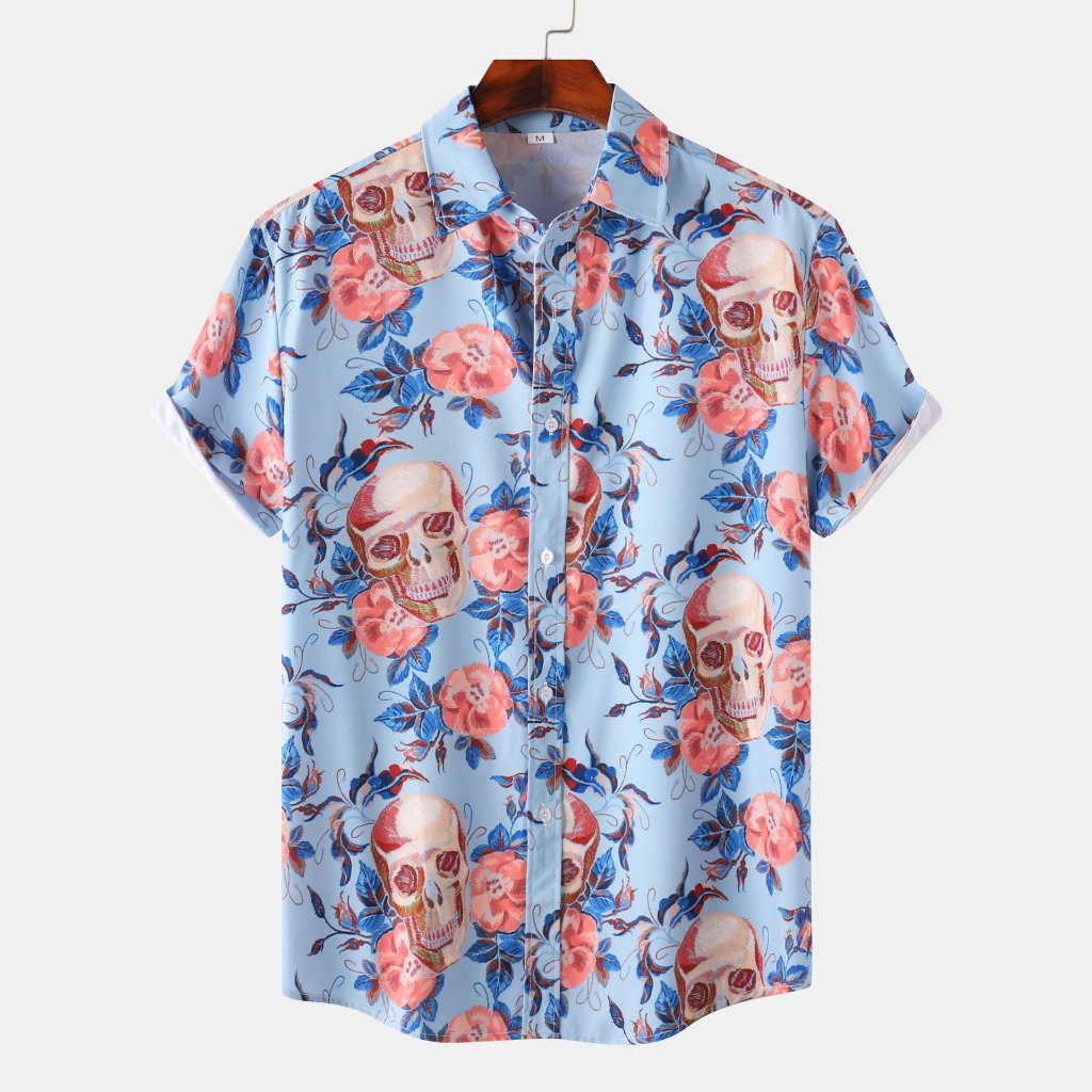 Men's Loose BF Style Shirt on hoozimstyle.com