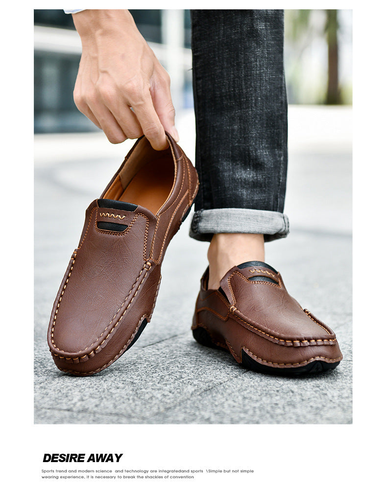 Handmade Stitching Casual Shoes for Men