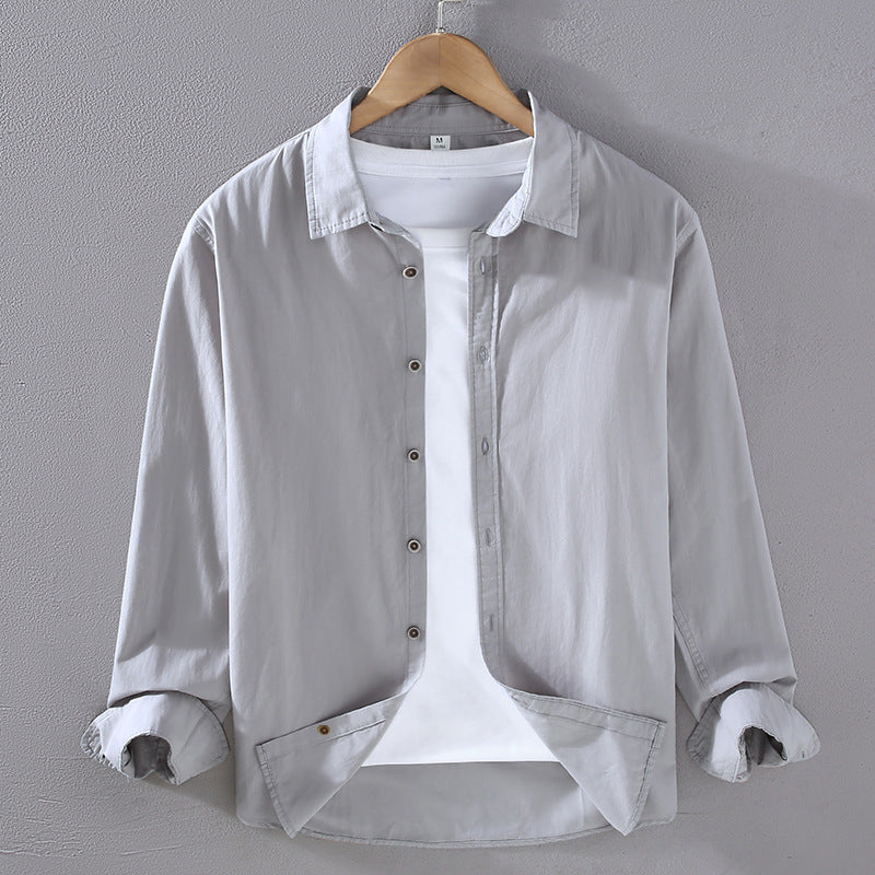 Casual Cotton Long Sleeve Shirt