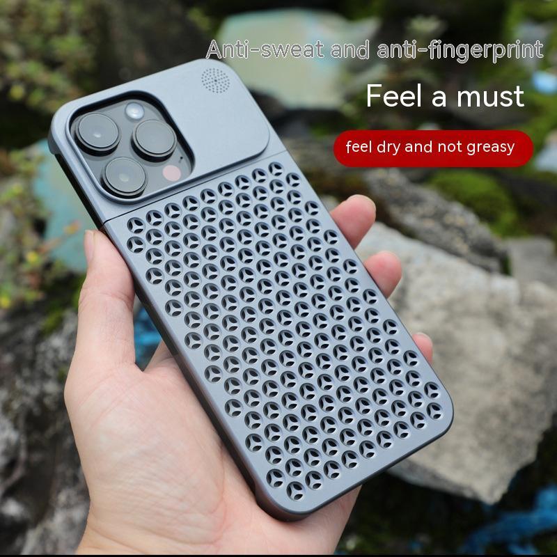 Aluminum Alloy Aromatherapy Mobile Phone Case