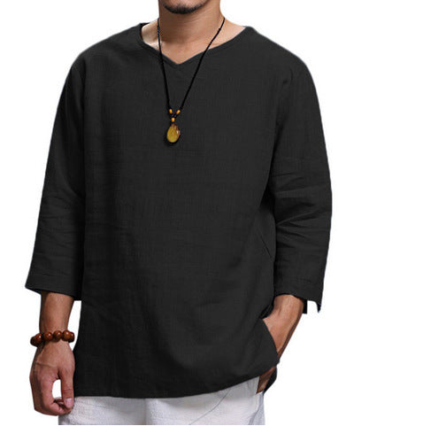 Loose Casual Pullover Shirt